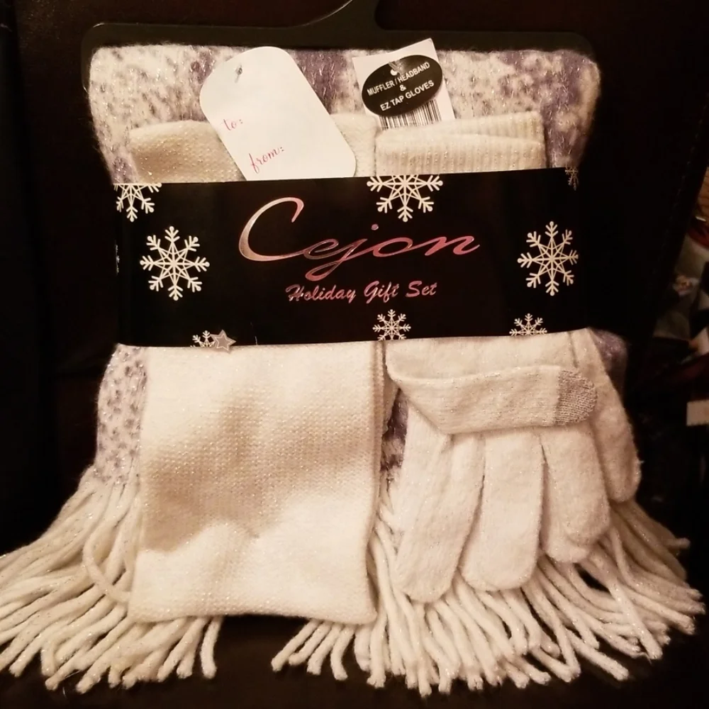3-Piece Cejon Scarf Set